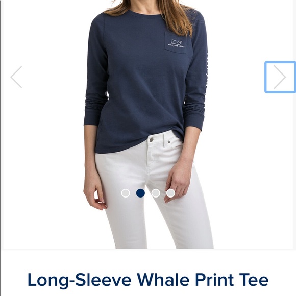 Vineyard Vines long sleeve women’s M tee - Picture 4 of 4